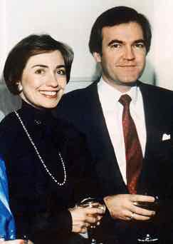 Hillary Clinton and Vincent Foster
